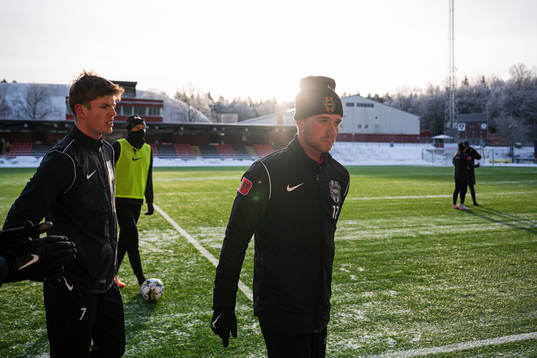 Brommapojkarnas Wilmer Odefalk och Frederik Christensen