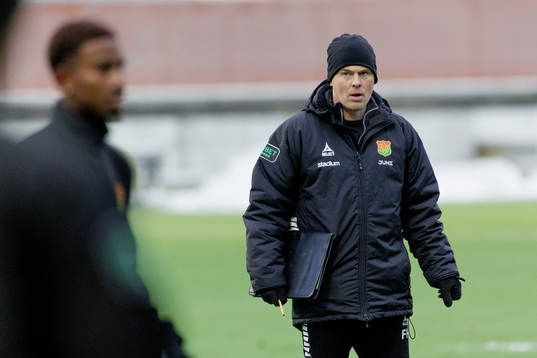 GAIS tränare Fredrik Holmberg