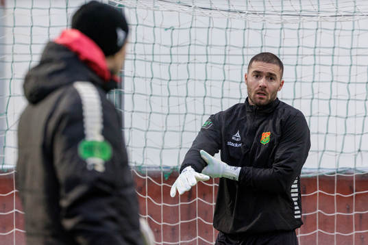 GAIS målvakt Mergim Krasniqi