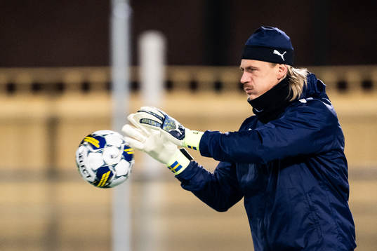 Målvakt Johan Dahlin