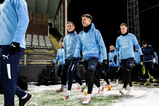 Søren Rieks, Lasse Berg Johnsen och Niklas Moisander