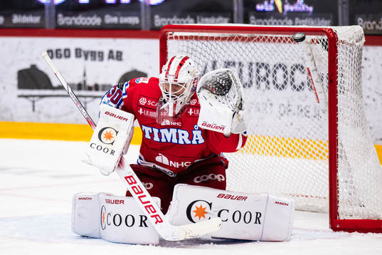 Timrås målvakt Jacob Johansson
