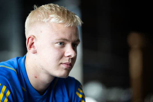 Otto Rosengren of the Swedish men's football national team