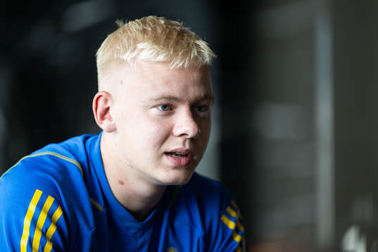 Otto Rosengren of the Swedish men's football national team