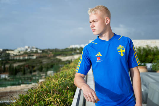 Otto Rosengren of the Swedish men's football national team
