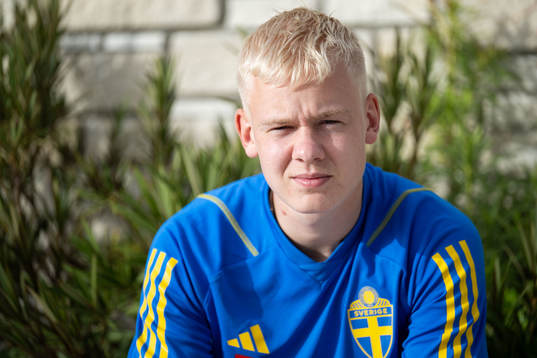 Otto Rosengren of the Swedish men's football national team