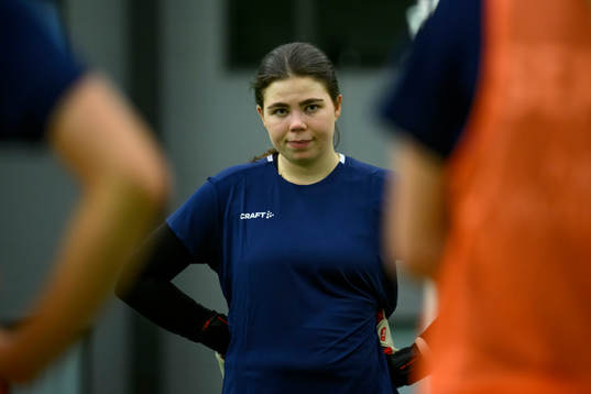 Målvakt Lisa Hall