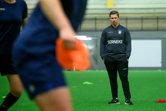 Huvudtränare Tobias Birgersson