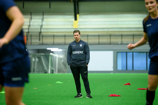 Huvudtränare Tobias Birgersson