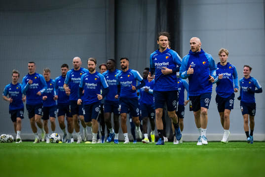 Djurgårdens Albin Ekdal och Magnus Eriksson