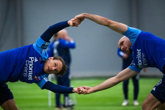 Djurgårdens Albin Ekdal och Marcus Danielson