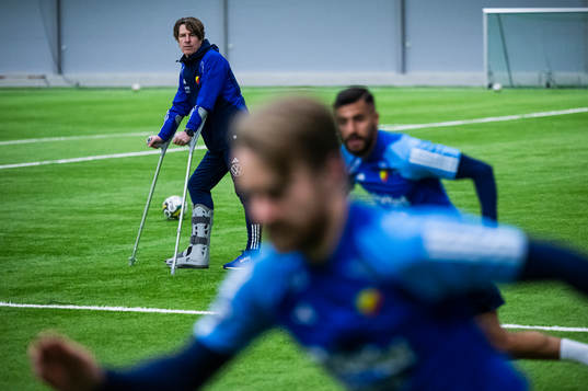 Djurgårdens tränare Thomas Lagerlöf