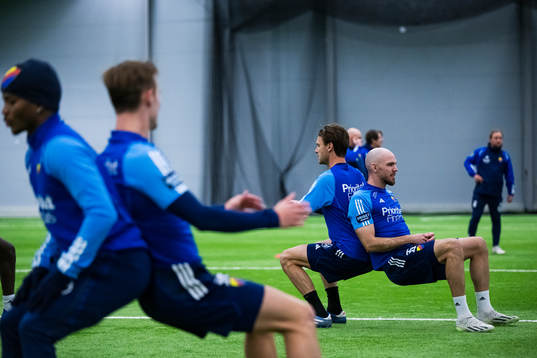 Djurgårdens Marcus Danielson och Albin Ekdal