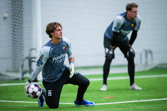 Djurgårdens målvakt Max Croon