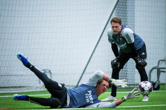 Djurgårdens målvakt Malkolm Nilsson Säfqvist