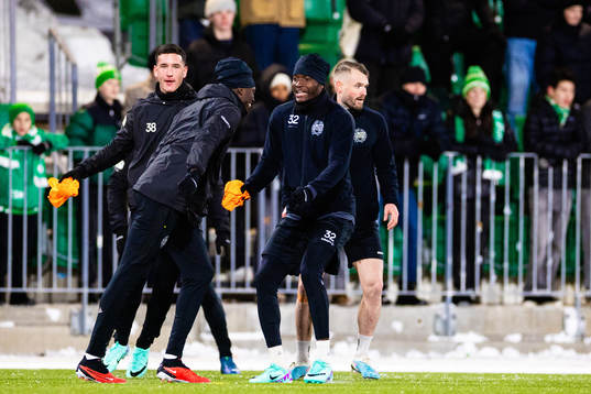 Nathaniel Adjei och Deniz Gül