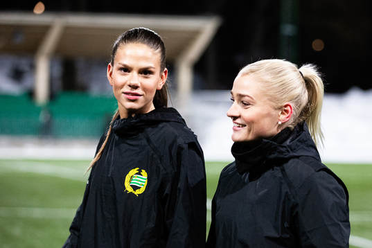 Bella Andersson och Klara Folkesson
