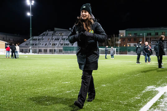 Team manager Atena Gerontidou