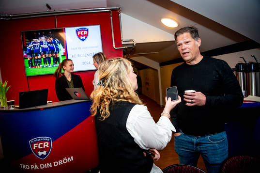 TF Klubbchef Johan Glennmo