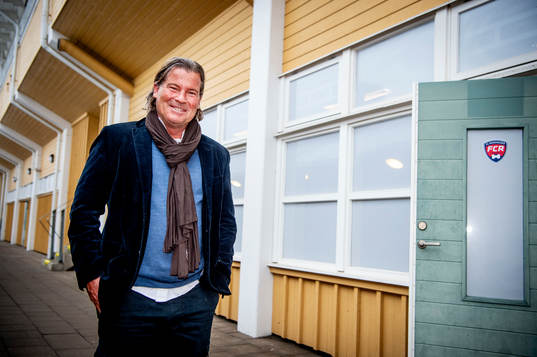 Fotbollschef Roger Palmgren