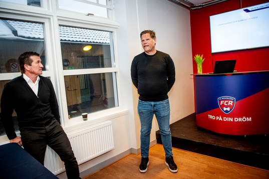 Styrelseordförande FC Rosengård,Håkan Wifvesson och TF