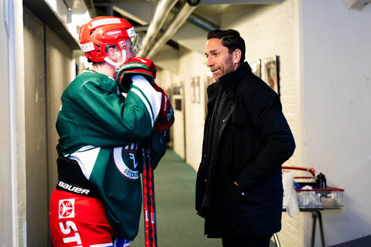Joel Lundqvist på besök