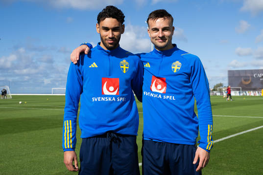 Joakim Persson and Henrik Castegren of the Swedish men's