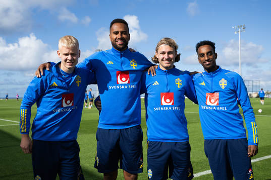 Otto Rosengren, Isaac Kiese Thelin, Sebastian Nanasi and