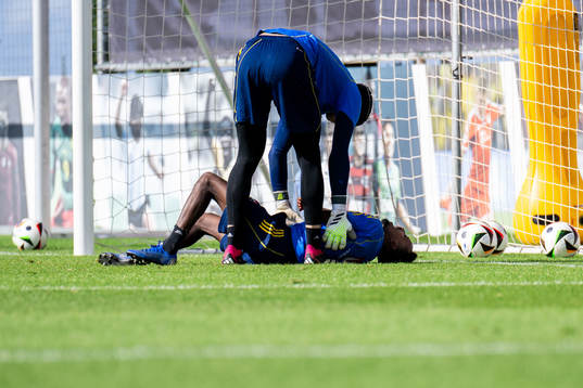 Taha Ali of the Swedish men's football national team in