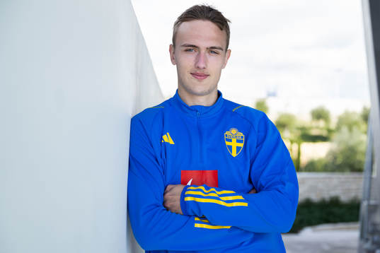 Jesper Tolinsson of the Swedish men's football national