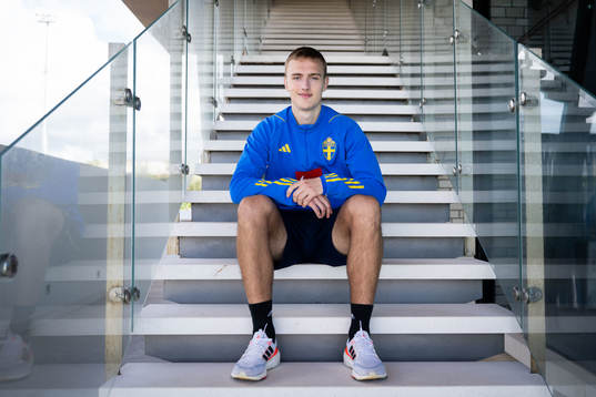 Jesper Tolinsson of the Swedish men's football national