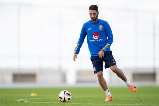Nahir Besara of the Swedish men's football national team at