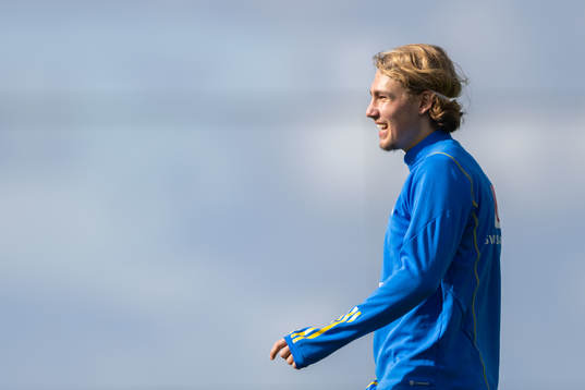 Sebastian Nanasi of the Swedish men's football national