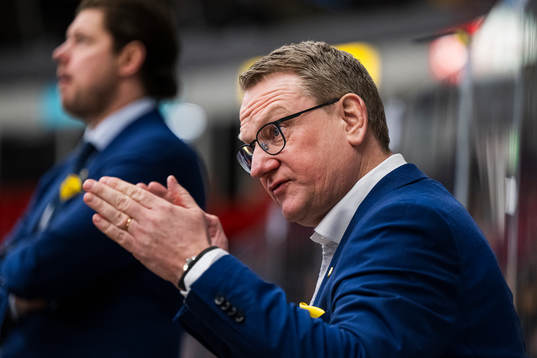 Södertäljes tränare Magnus Bogren