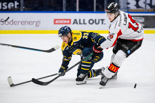Södertäljes Filiph Engsund och Nybros Daniel Ljungman