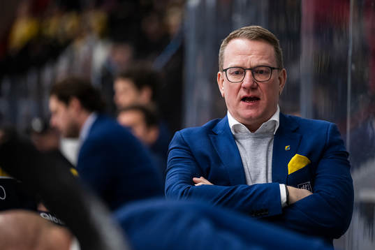 Södertäljes tränare Magnus Bogren