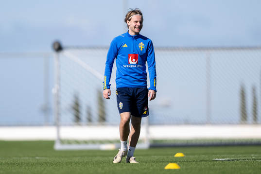 Oscar Pettersson of the Swedish men's football national