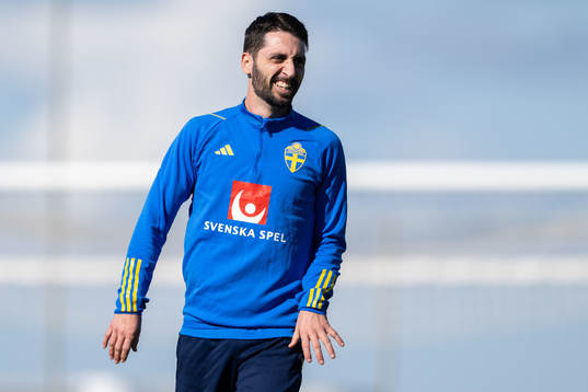 Nahir Besara of the Swedish men's football national team at