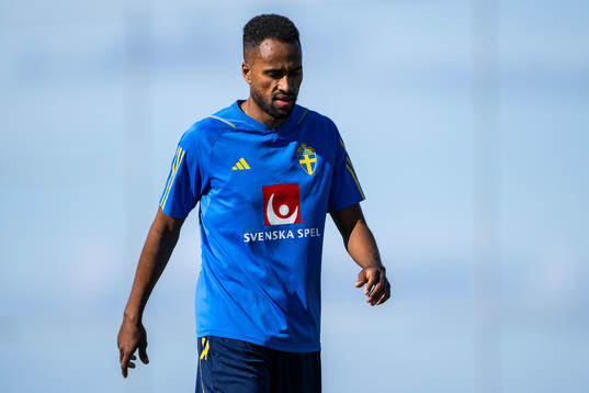 Isaac Kiese Thelin of the Swedish men's football national