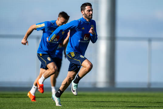 Nahir Besara of the Swedish men's football national team at