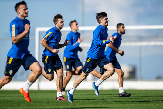 Armin Gigovic of the Swedish men's football national team