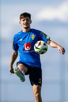 Armin Gigovic of the Swedish men's football national team