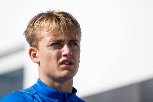 Oskar Fallenius of the Swedish men's football national team
