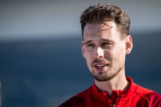 Interim coach Daniel Bäckström of the Swedish men's