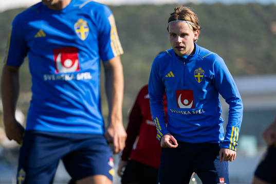 Oscar Pettersson of the Swedish men's football national