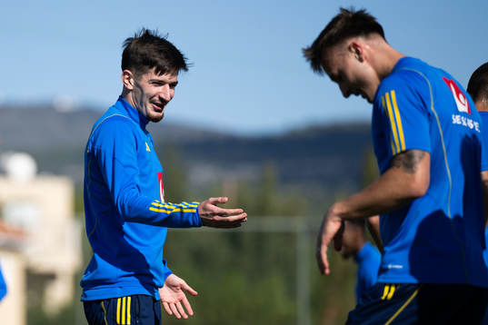 Armin Gigovic of the Swedish men's football national team