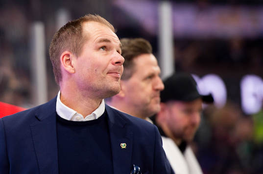Färjestads tränare Thomas Mitell