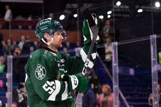 Färjestads Linus Johansson deppar