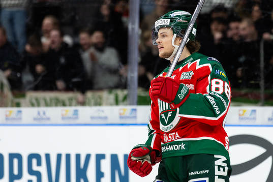 Frölundas Malte Strömwall jublar