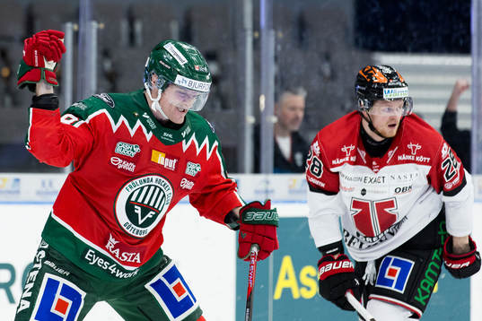 Frölundas Carl Klingberg jublar